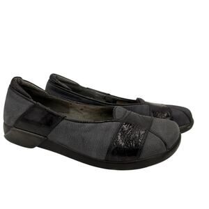 Naot Blue Leather Slip On Flats Size 37 / 6